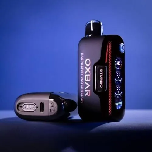 Oxbar G-Turbo 36,000 puffs rechargeable vape available in multiple flavours from Eastleigh Vape Shop Nairobi.